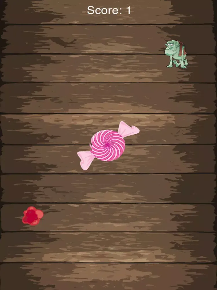 A Halloween Monster Attack! Zombie Candy Game for Children iPad  스크린샷