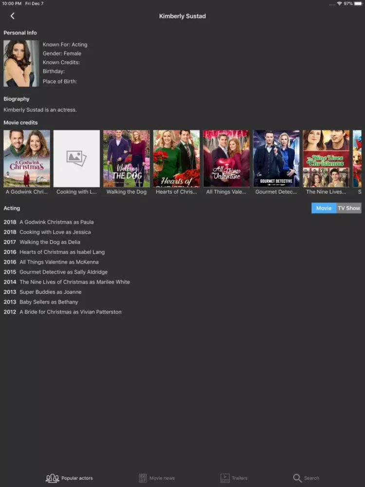 Wi Box 123 Play Actor of movie iPad  Ekran Görüntüleri
