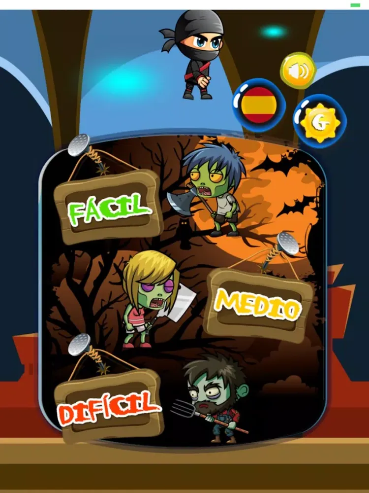 Скриншоты Game NINJA spanish vocabulary iPad 