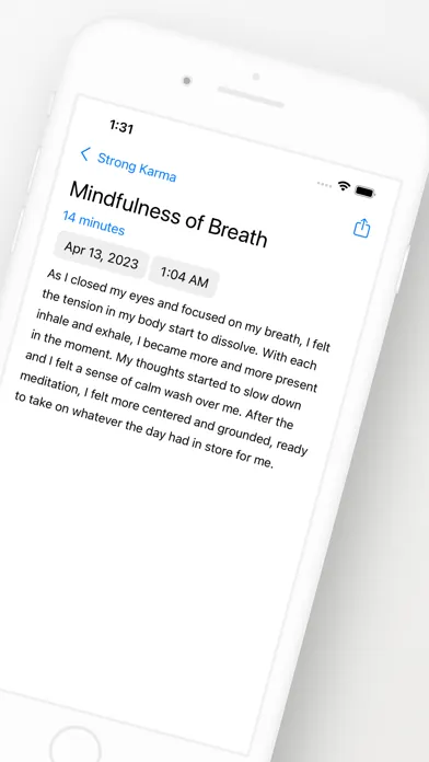 Screenshot di Strong Karma: Focus & Meditate
