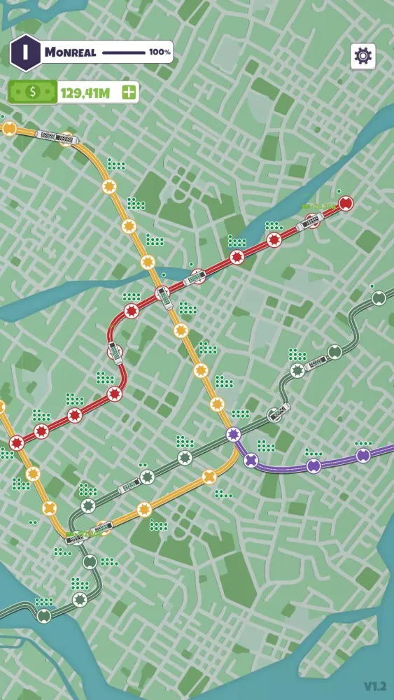 Screenshot di Subway Connect: Idle Metro Map