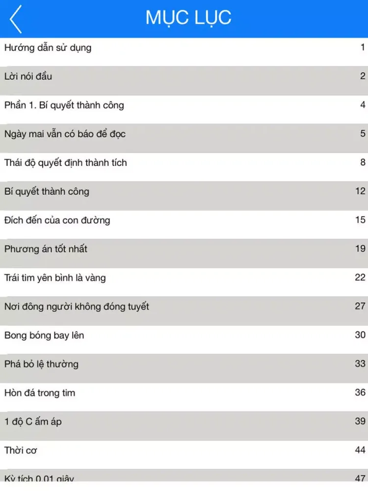 Capturas de tela do Trải nghiệm 1 – Bí quyết thành công iPad 