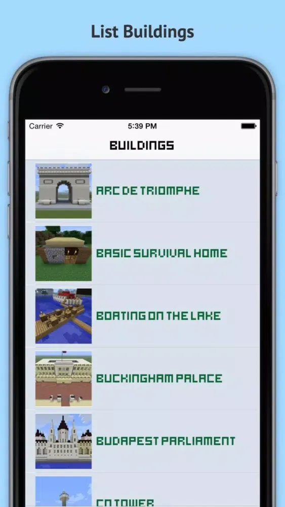 MineGuide Amazing Building Ideas - Free house and building guide for Minecraft Pocket Edition! Screenshots
