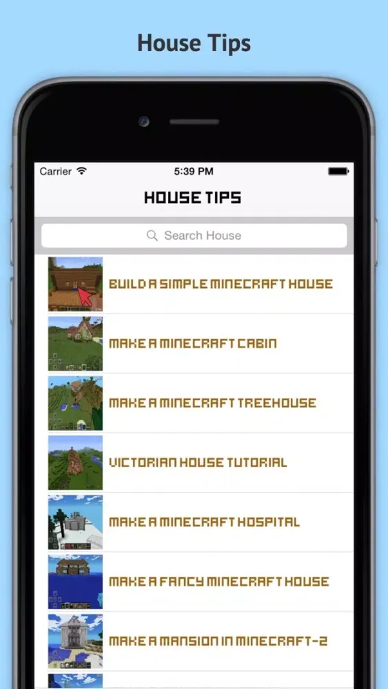 MineGuide Amazing Building Ideas - Free house and building guide for Minecraft Pocket Edition! Screenshots