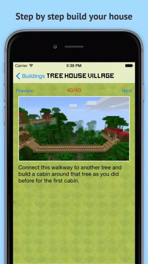 MineGuide Amazing Building Ideas - Free house and building guide for Minecraft Pocket Edition! Screenshots