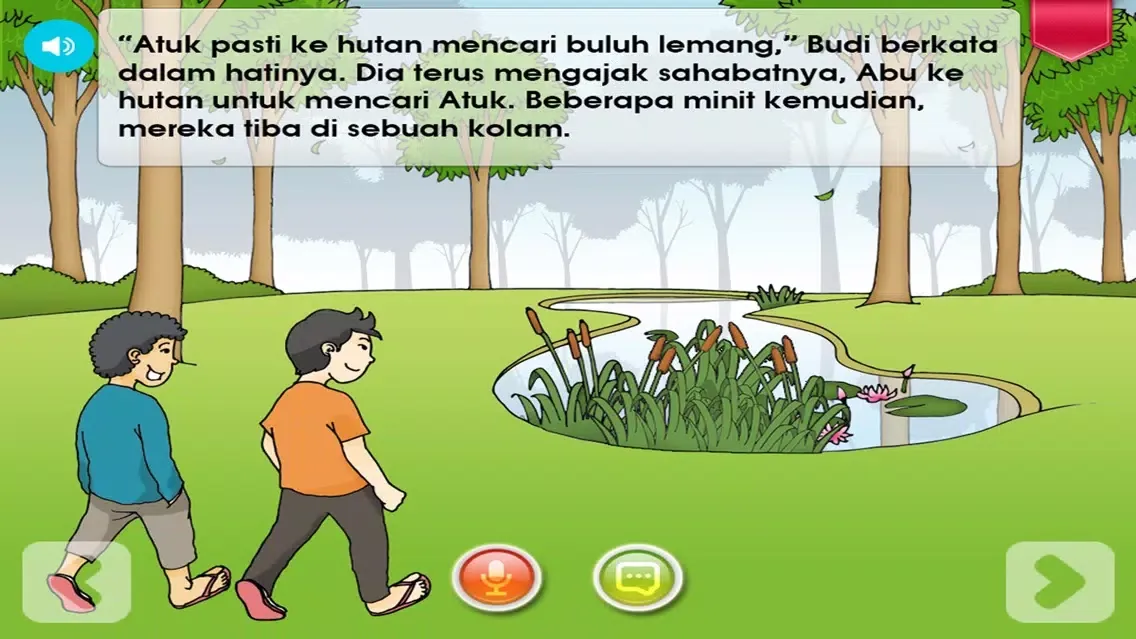 Capturas de tela do Bukuu - Budi dan 'Superstar' Hutan (Lite)