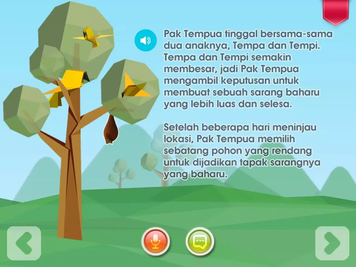 Capturas de tela do Bukuu - Pak Tempua Dengan Sarangnya (Lite) iPad 
