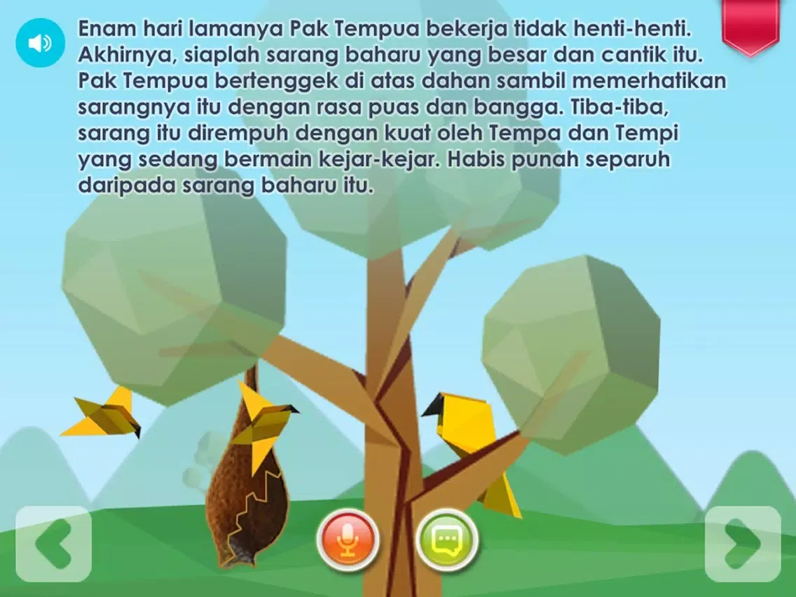 Capturas de tela do Bukuu - Pak Tempua Dengan Sarangnya (Lite) iPad 