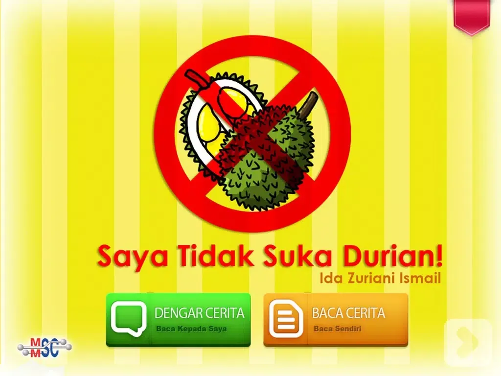 Bukuu - Saya Tidak Suka Durian iPad  스크린샷