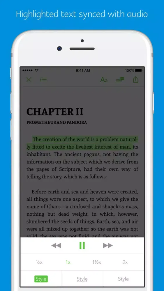Bulfinch's mythology - sync transcript Screenshots