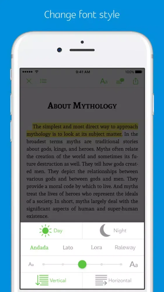 Bulfinch's mythology - sync transcript Screenshots
