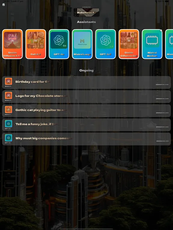 MakeNess AI - Create & Talk iPad  स्क्रीनशॉट