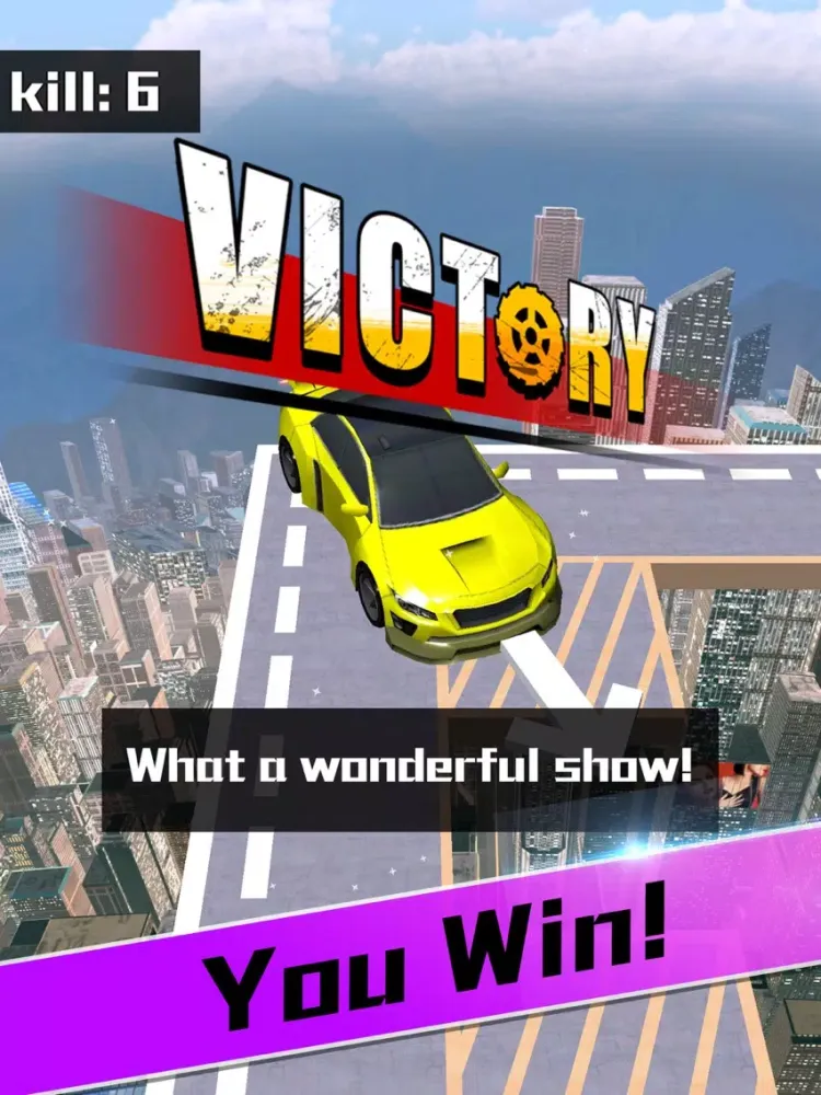 صور Car Bumper.io - Battle on Roof iPad 