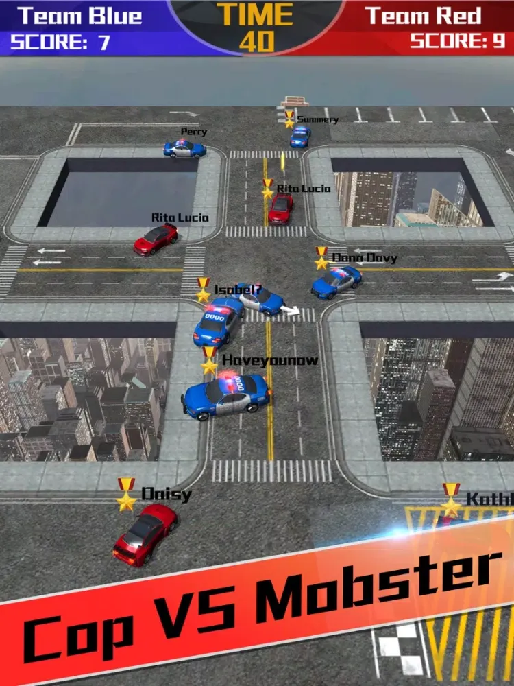 صور Car Bumper.io - Battle on Roof iPad 