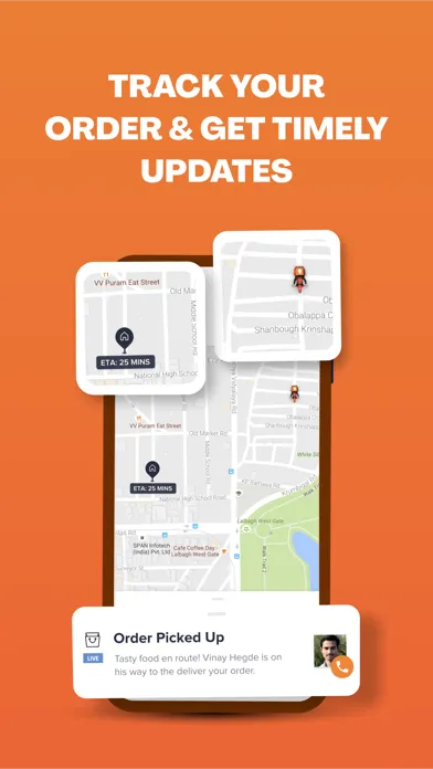 Ảnh chụp màn hình của Swiggy: Food Instamart Dineout