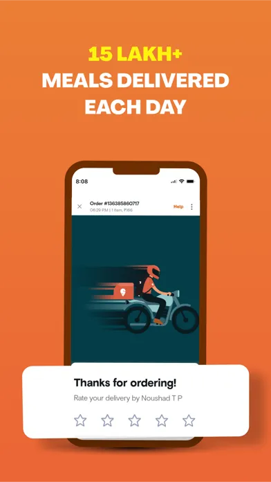 Ảnh chụp màn hình của Swiggy: Food Instamart Dineout