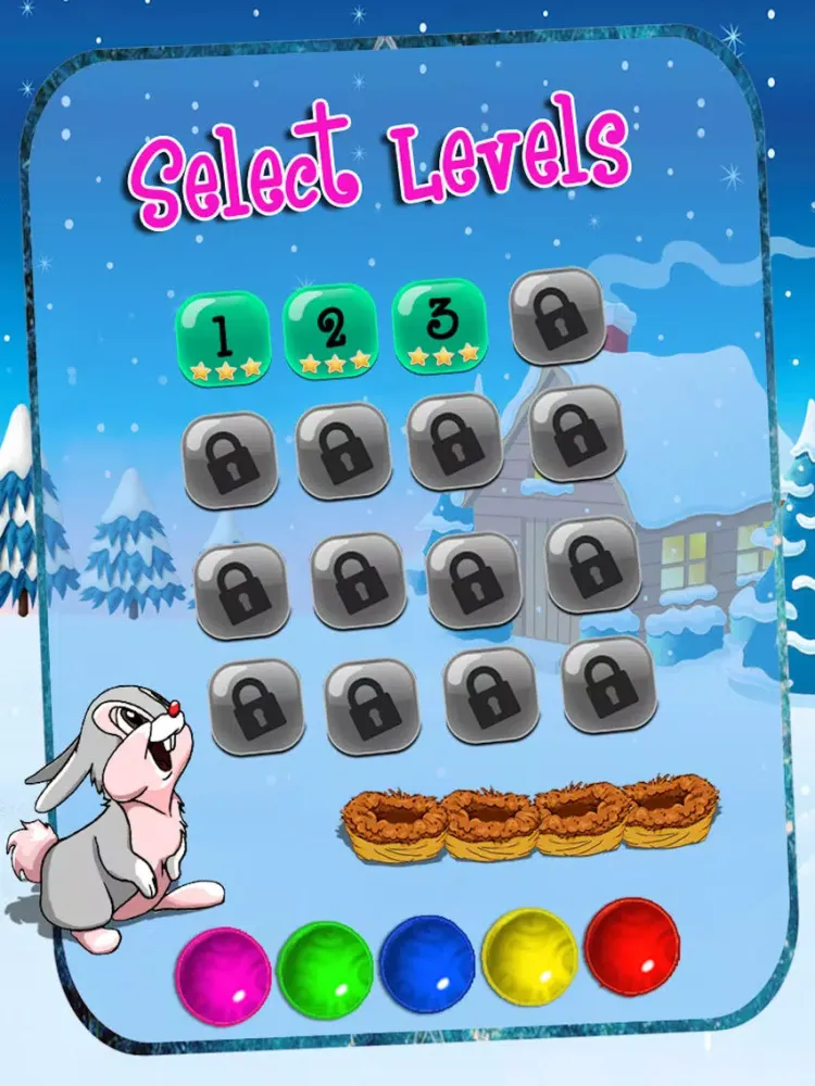 Ảnh chụp màn hình của Bunny Blast - Bubble Shooter iPad 