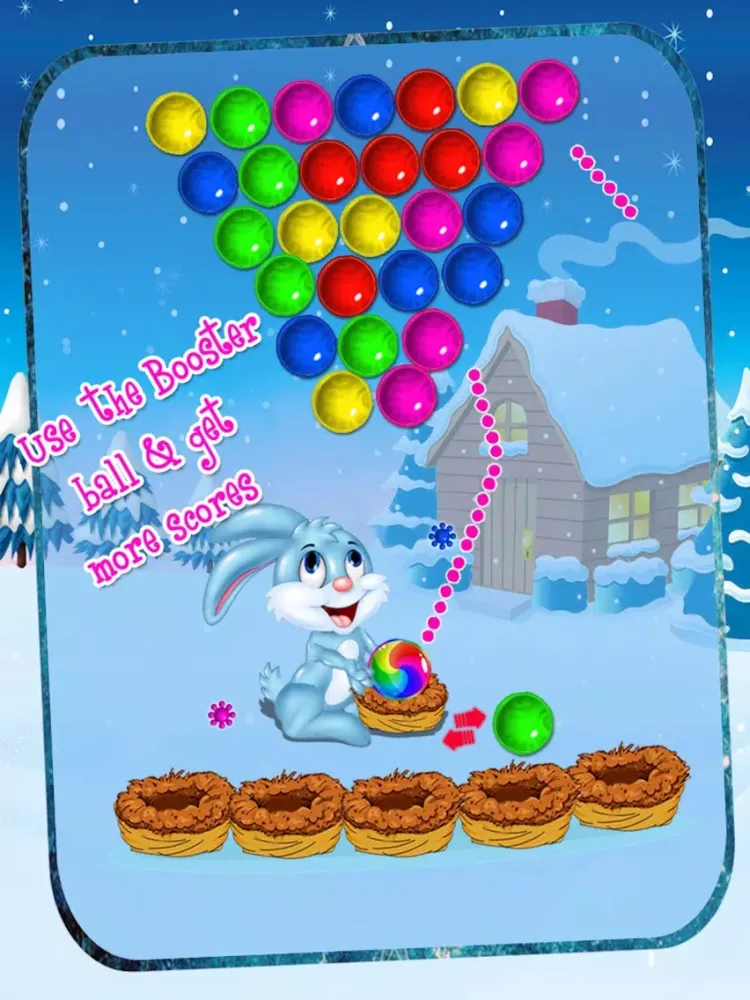 Ảnh chụp màn hình của Bunny Blast - Bubble Shooter iPad 