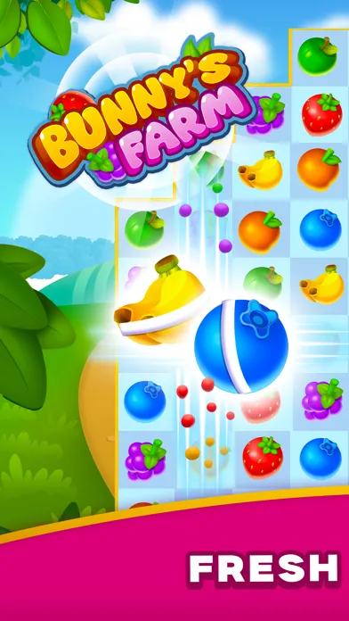 Bunny's Farm: Zen Match Master سکرین شاٹس
