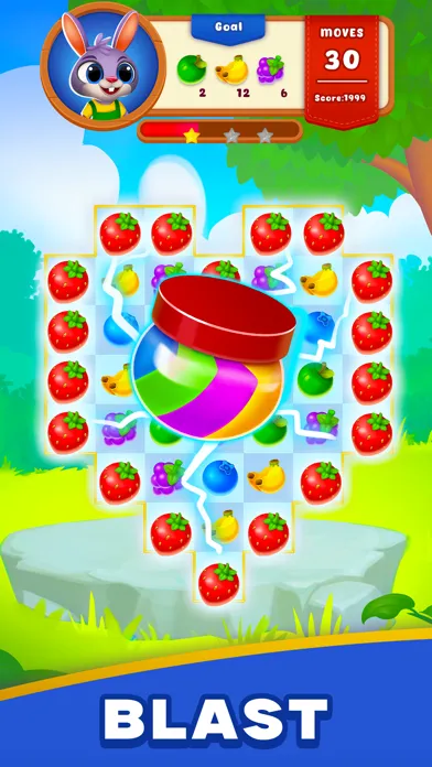 Bunny's Farm: Zen Match Master سکرین شاٹس