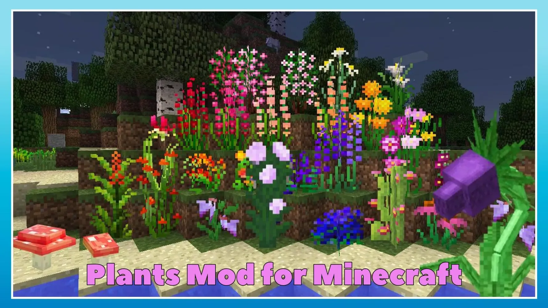 Plants Mod for Minecraft PE Screenshots