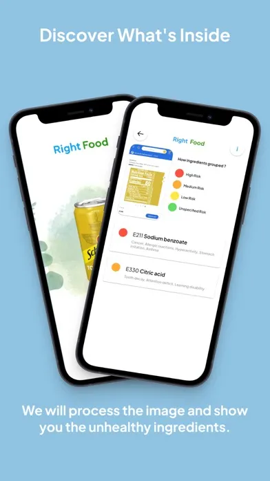 Captures d'écran de Toxic App Scan - Right Food