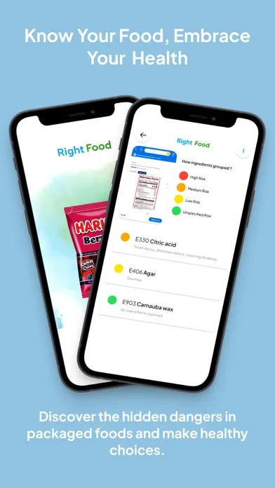 Captures d'écran de Toxic App Scan - Right Food