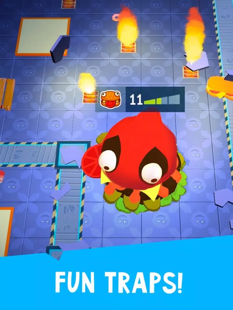 Burger.io: Eating io Game iPad  Screenshots