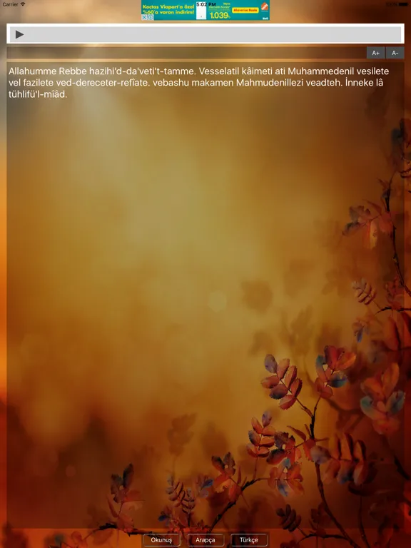 Ezan Duasi iPad 应用截图