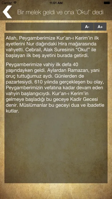 Kitabım Kur'an 스크린샷
