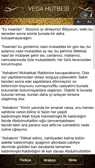 Скриншоты Veda Hutbesı
