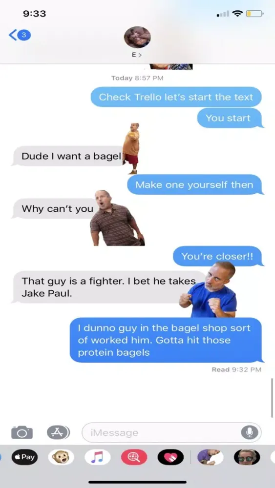 Tangkapan skrin iAngryBagelGuy