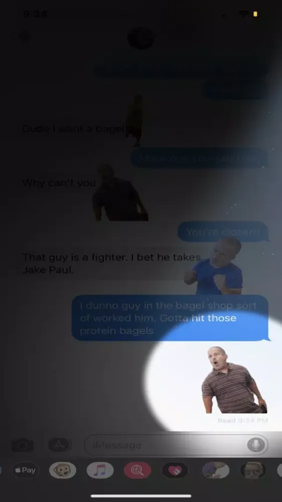 Tangkapan skrin iAngryBagelGuy