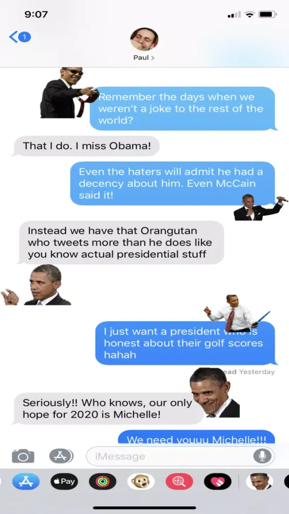 Obama Sticker Pack Ekran Görüntüleri