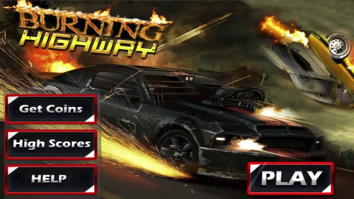 Ảnh chụp màn hình của Burning Highway ( 3D Car Shooting Games )