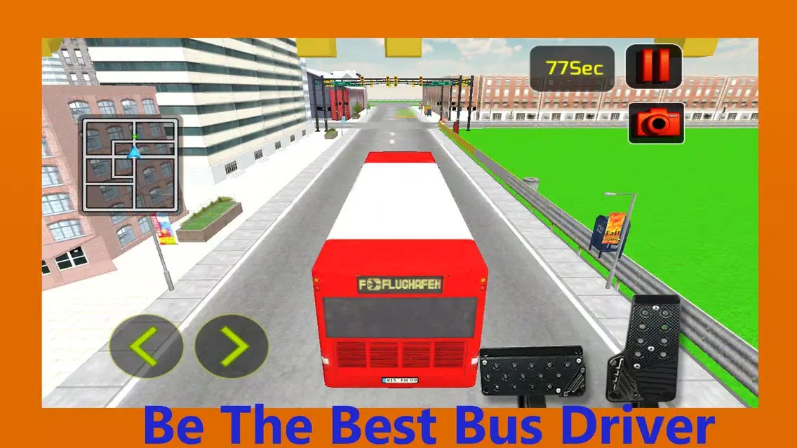3D Bus Pickup Drive Simulator स्क्रीनशॉट