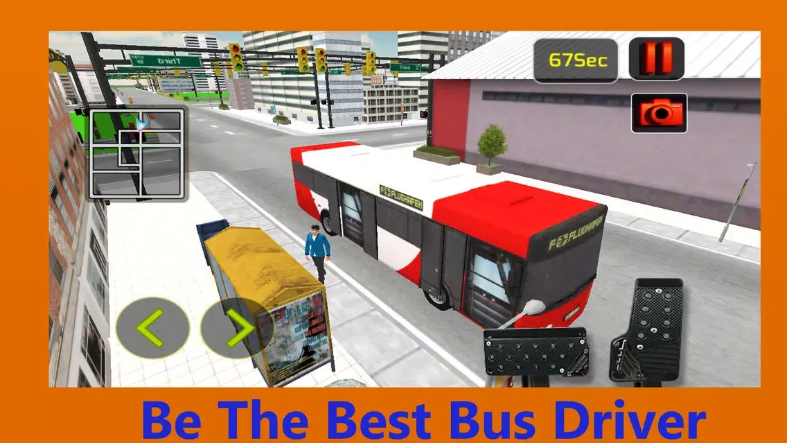 3D Bus Pickup Drive Simulator स्क्रीनशॉट