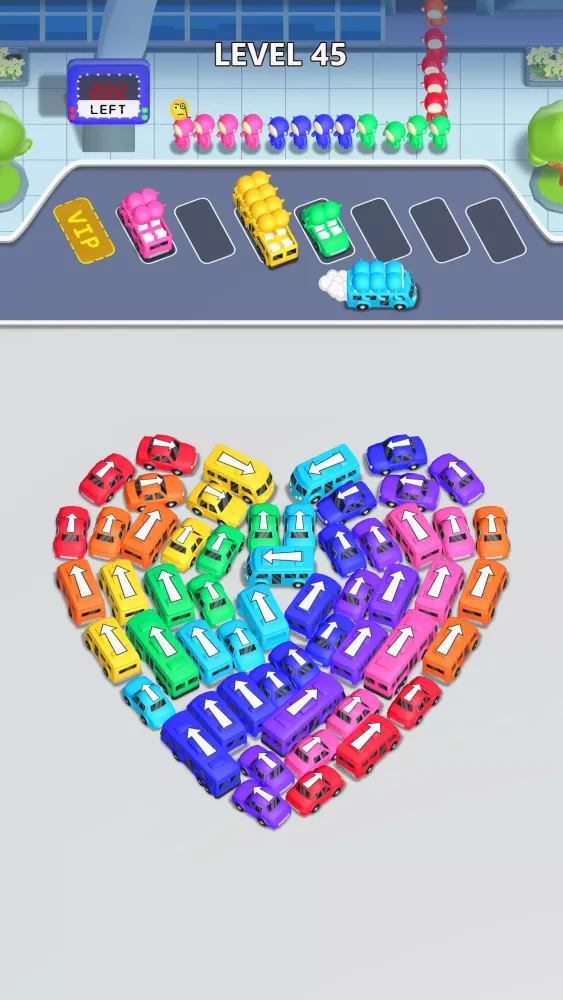 Bus Sort Frenzy: Car Puzzle Ekran Görüntüleri
