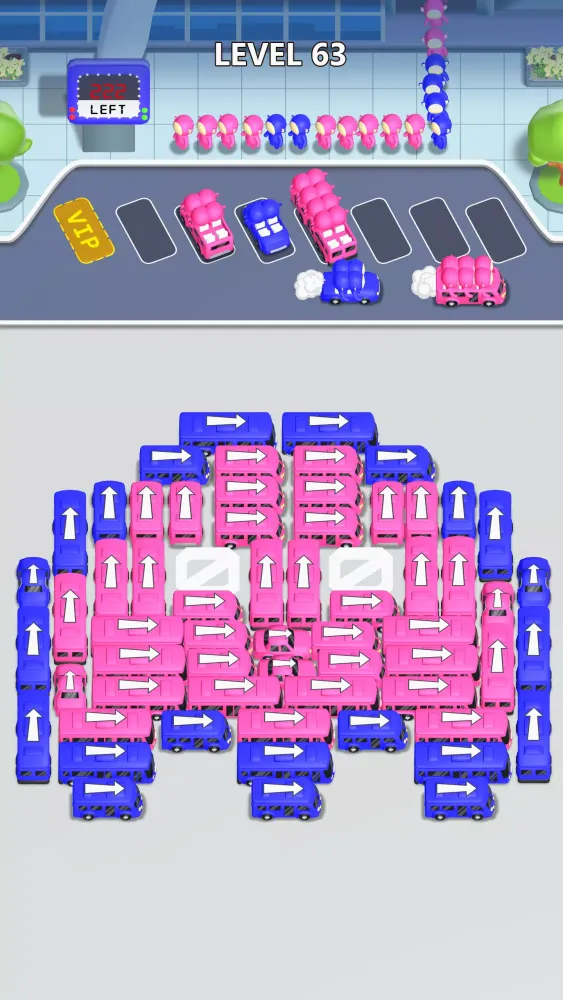 Bus Sort Frenzy: Car Puzzle Ekran Görüntüleri