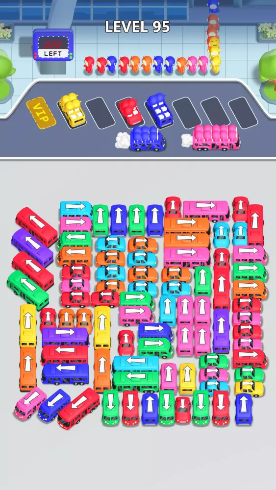 Bus Sort Frenzy: Car Puzzle Ekran Görüntüleri