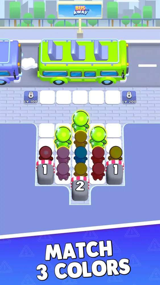 Tangkapan layar Bus Away