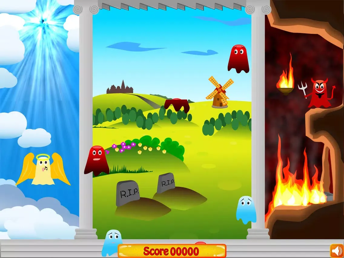 Ghost Tapper iPad  Screenshots