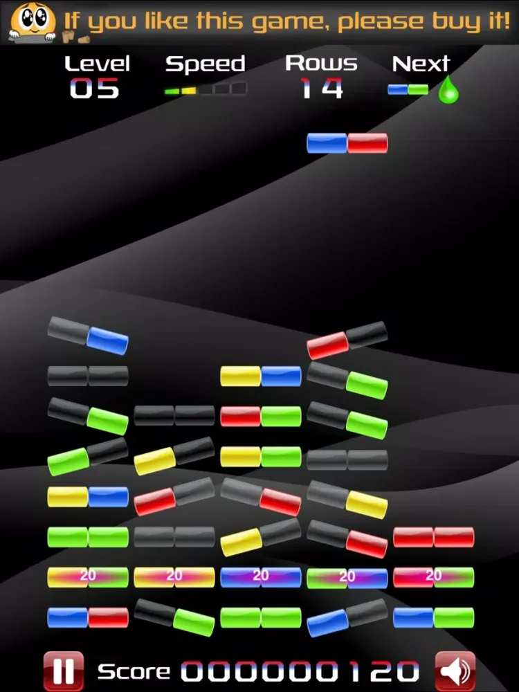 Waga Lite - free brick block puzzle retro classic iPad  Screenshots