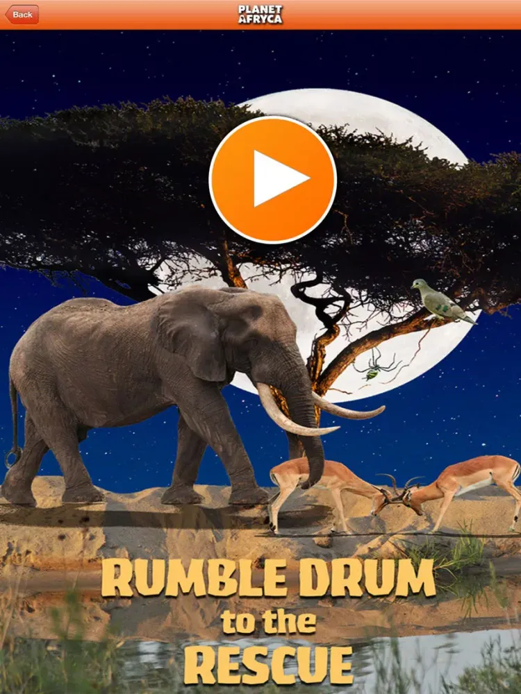Скриншоты Tales of the Full Moon: Stories from the African Bush iPad 