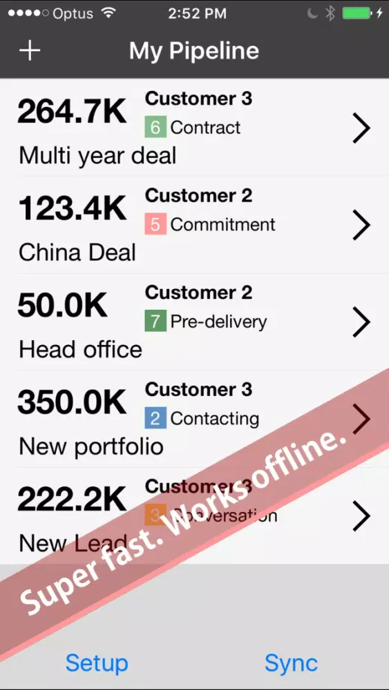 Zrzuty ekranu BusiBI CRM