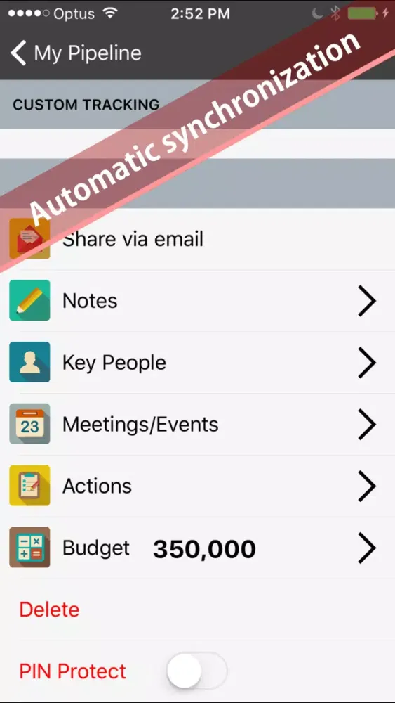 Zrzuty ekranu BusiBI CRM