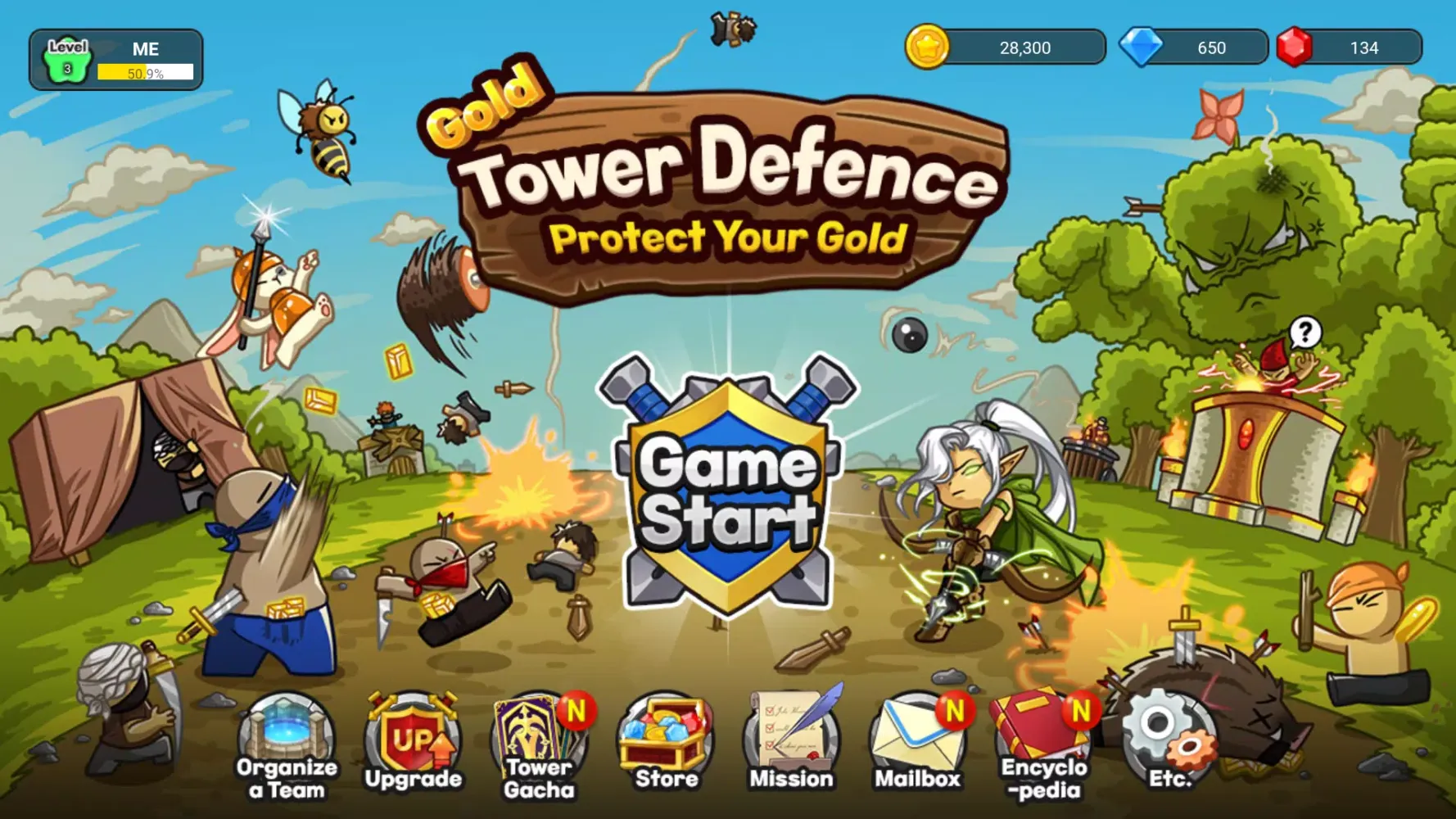 Gold tower defence M Screenshots