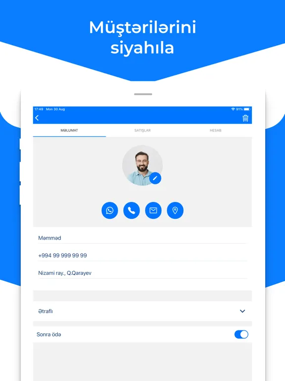 CİB Biznes iPad  سکرین شاٹس