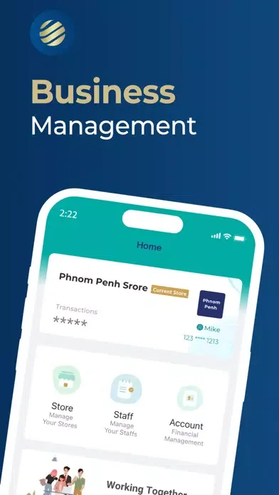 Capturas de tela do CPAY Business