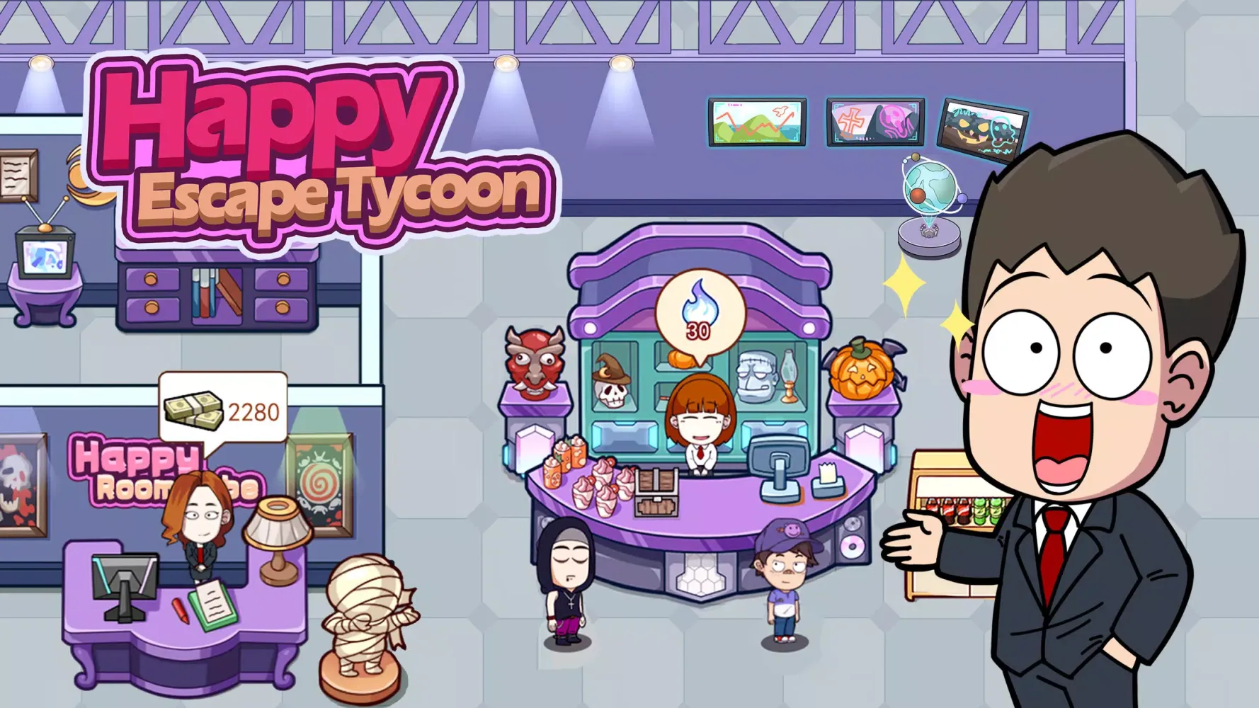Happy Escape Tycoon Screenshots